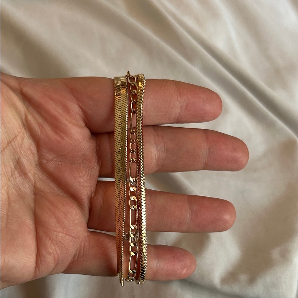Gold Chain‎ Bracelet